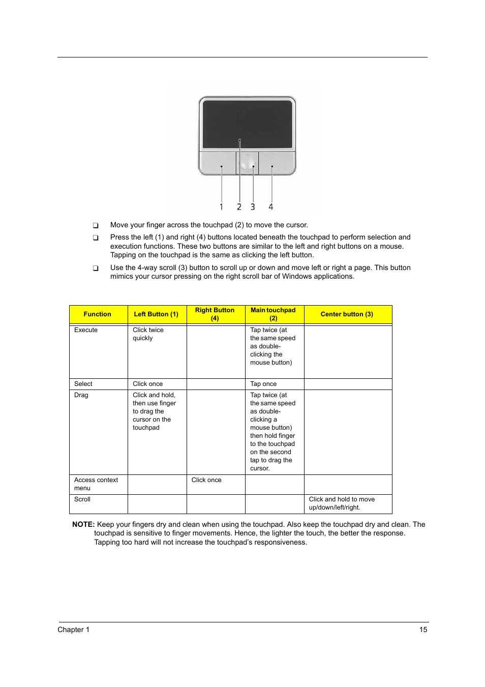Acer 3620 User Manual | Page 23 / 108