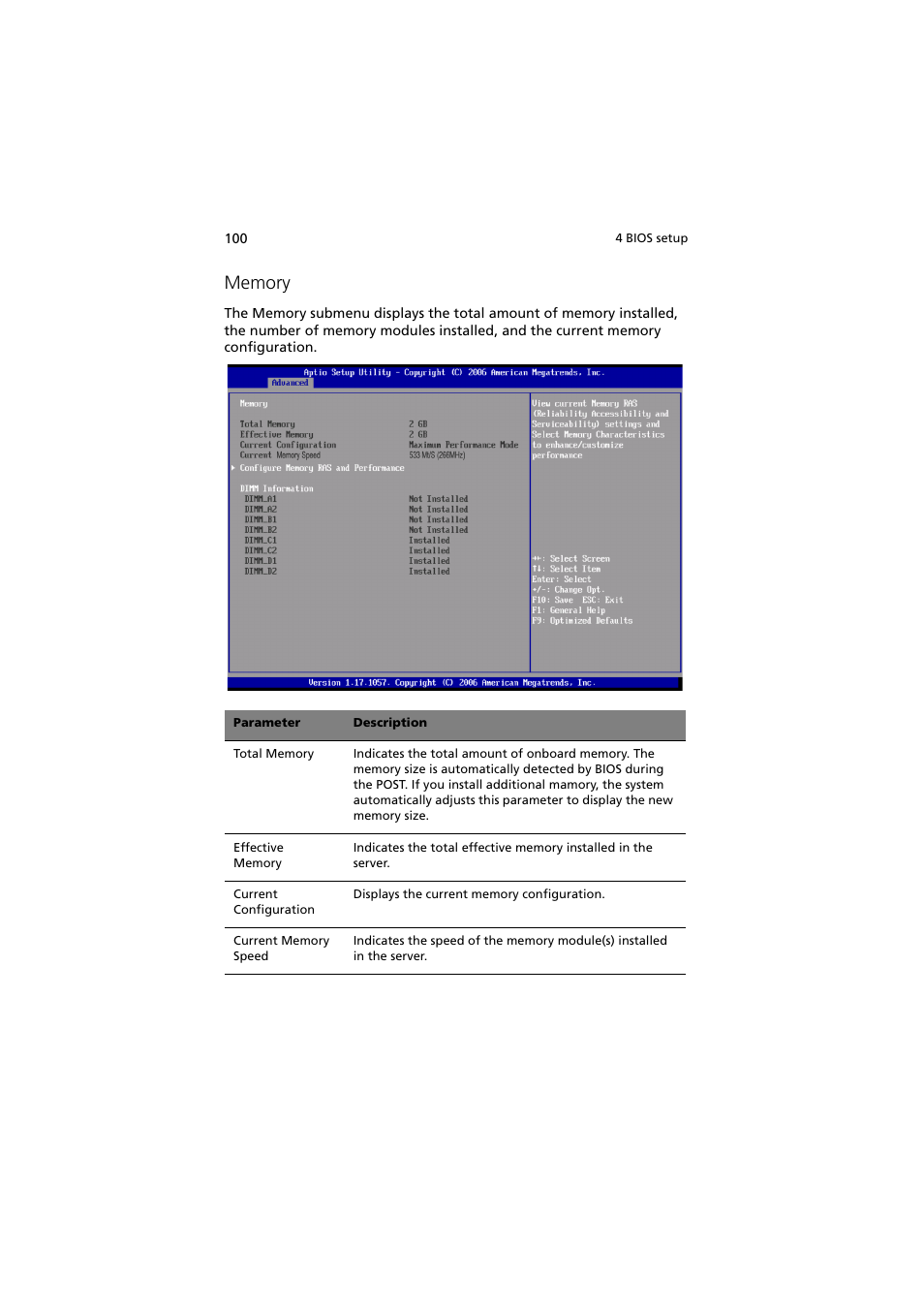 Acer Network Device Altos R520 User Manual | Page 110 / 184