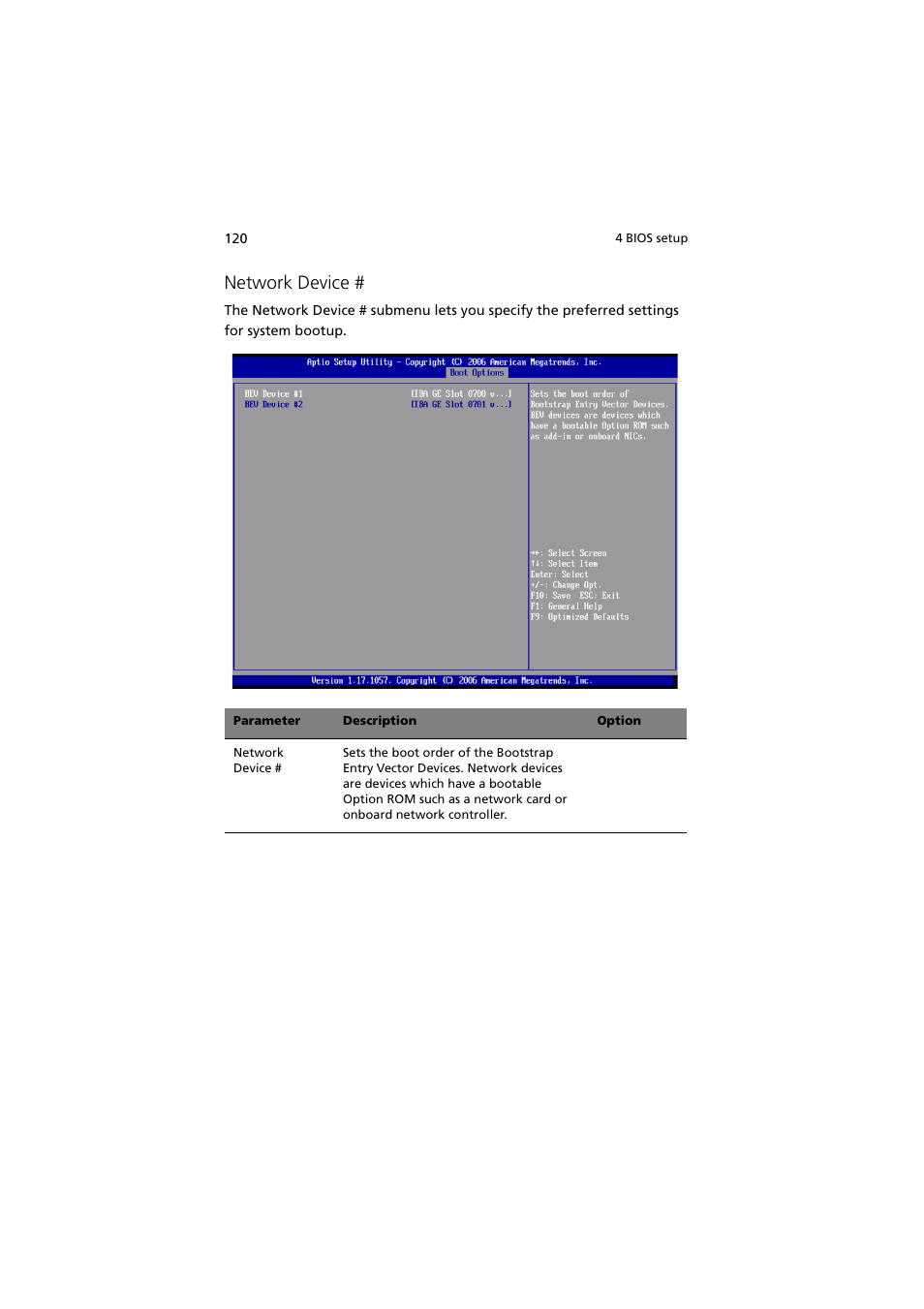 Network device | Acer Network Device Altos R520 User Manual | Page 130 / 184