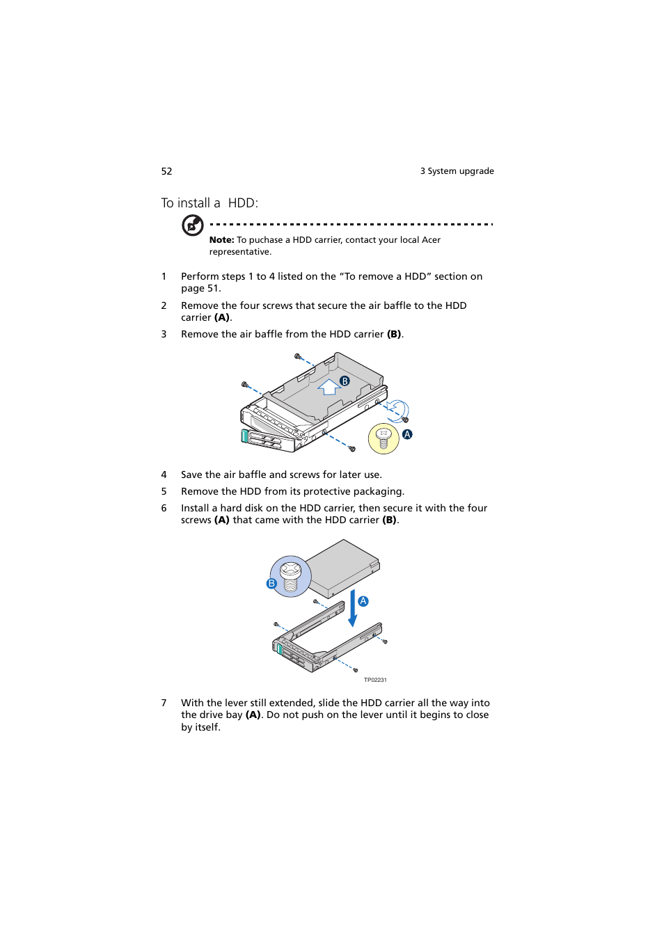 Acer Network Device Altos R520 User Manual | Page 62 / 184