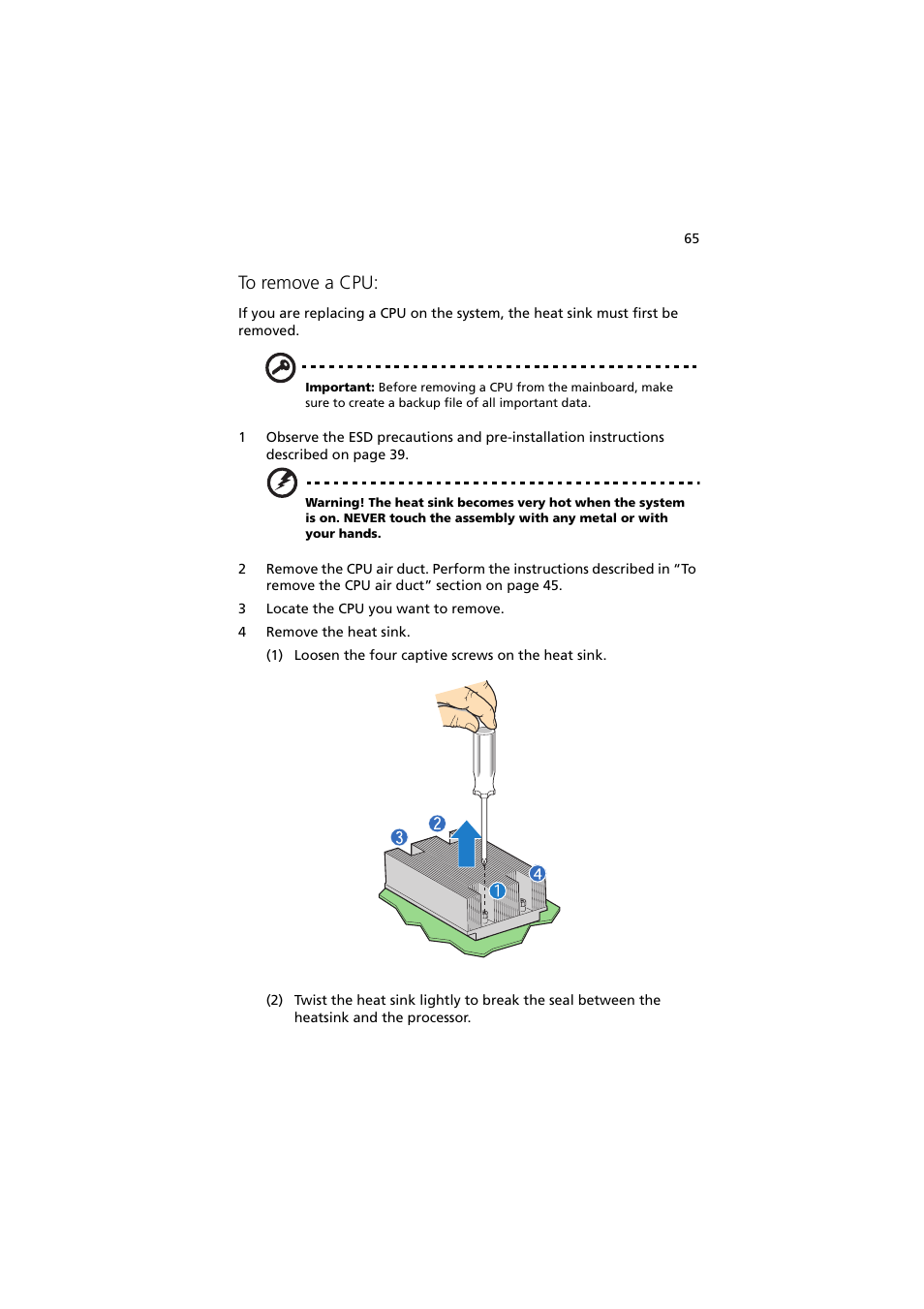 Acer Network Device Altos R520 User Manual | Page 75 / 184