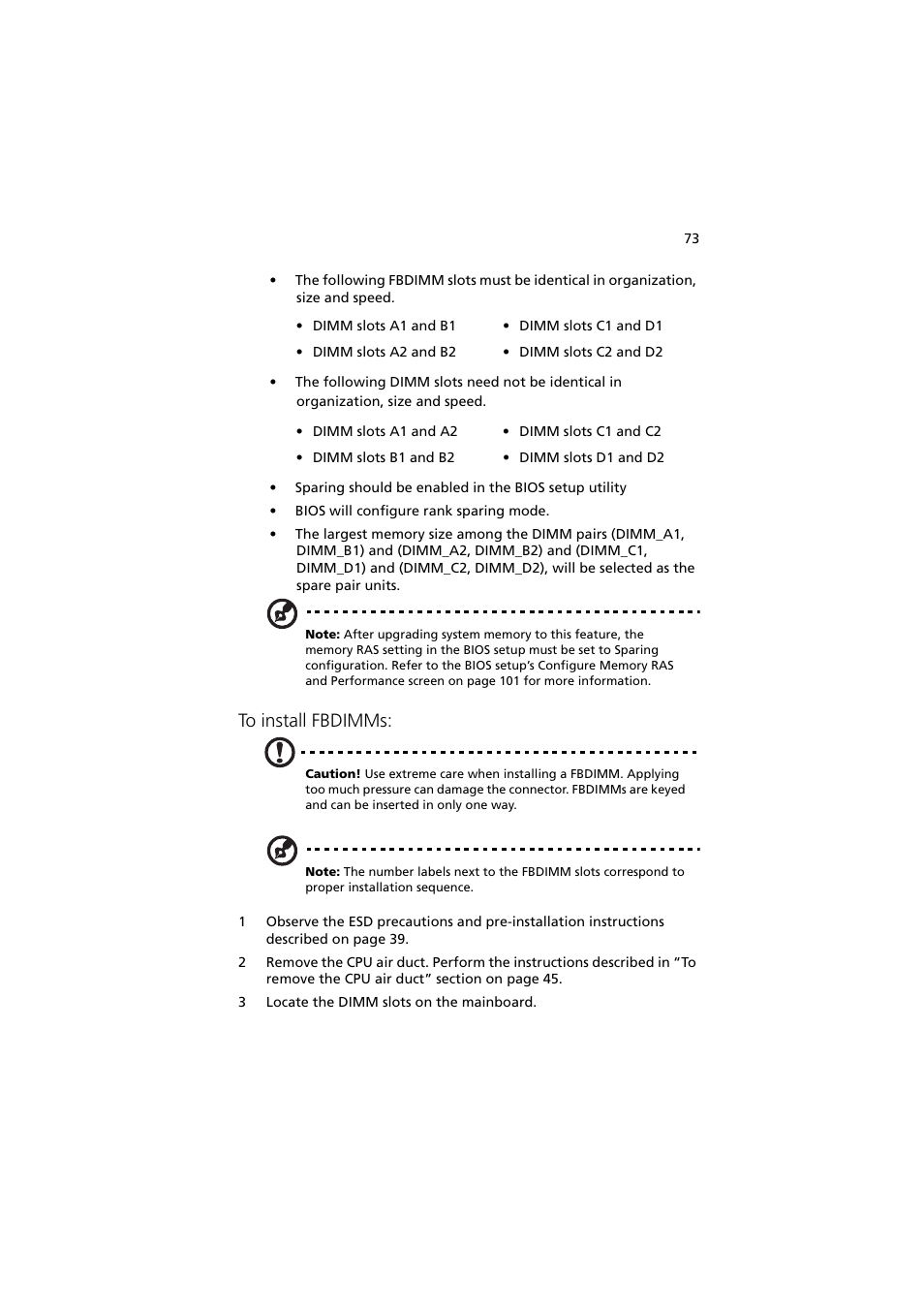 Acer Network Device Altos R520 User Manual | Page 83 / 184