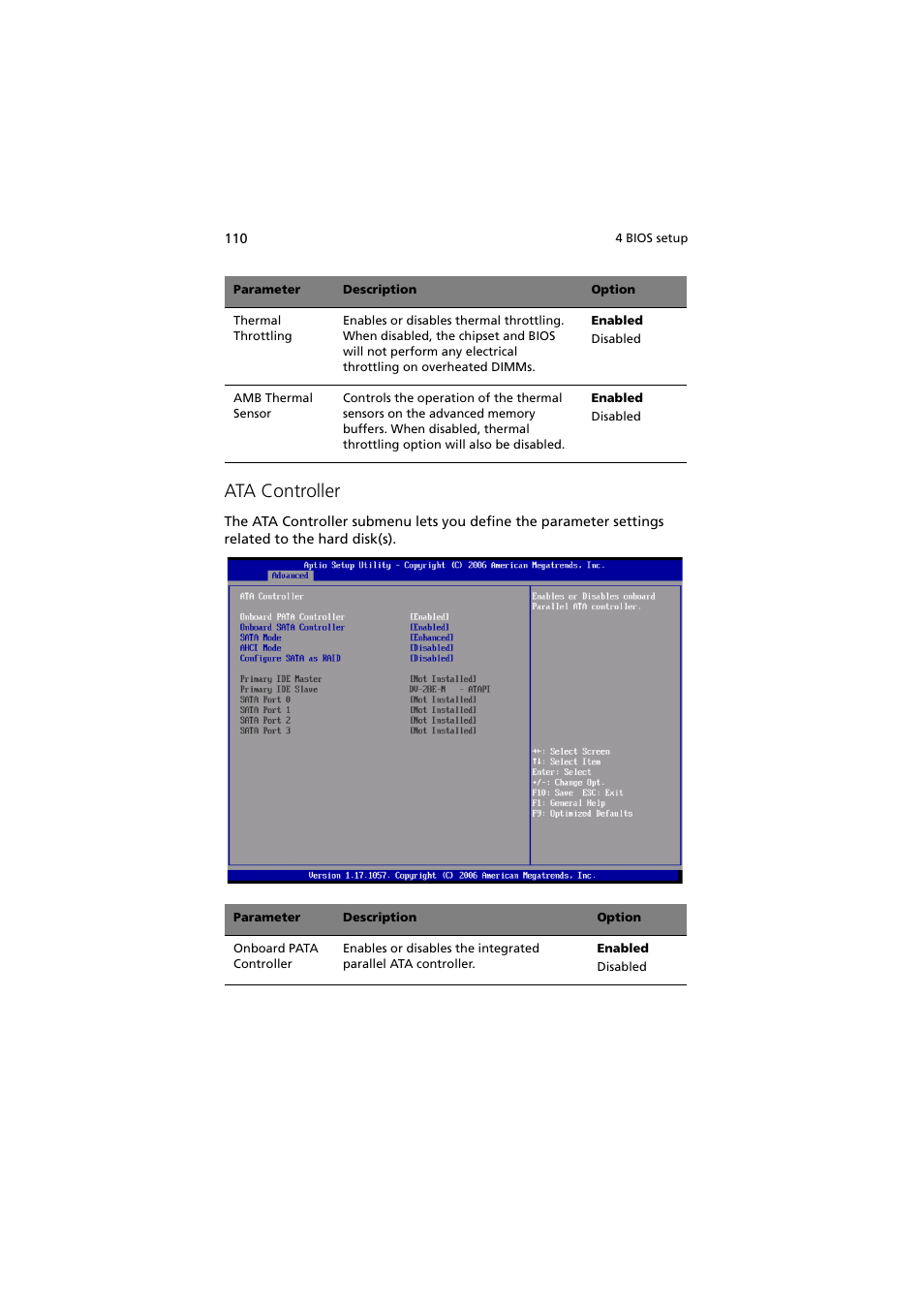 Ata controller | Acer Altos R720 Series User Manual | Page 120 / 186