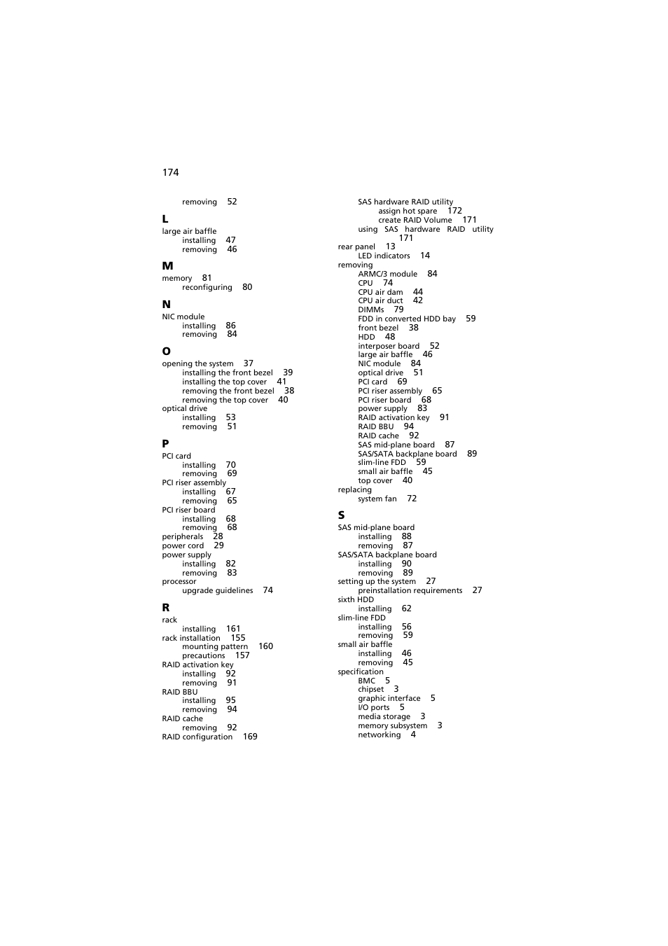 Acer Altos R720 Series User Manual | Page 184 / 186