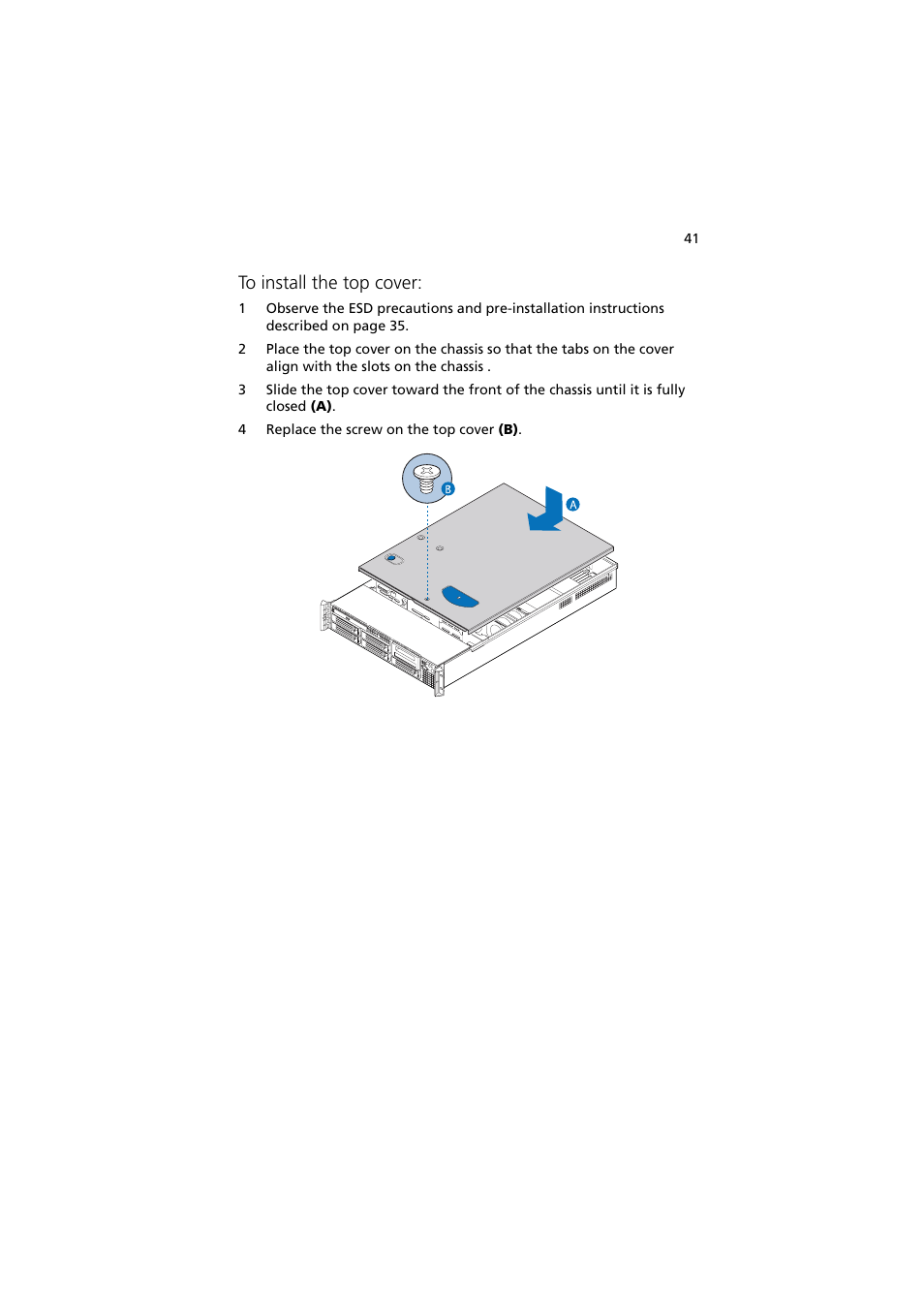 Acer Altos R720 Series User Manual | Page 51 / 186