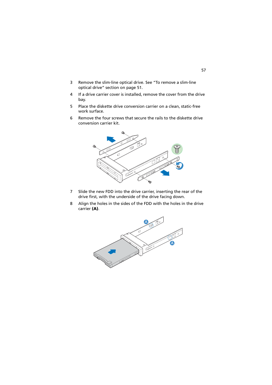 Acer Altos R720 Series User Manual | Page 67 / 186