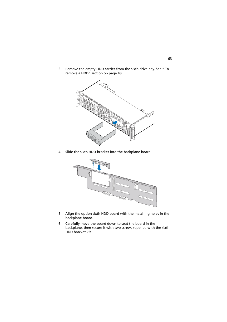 Acer Altos R720 Series User Manual | Page 73 / 186