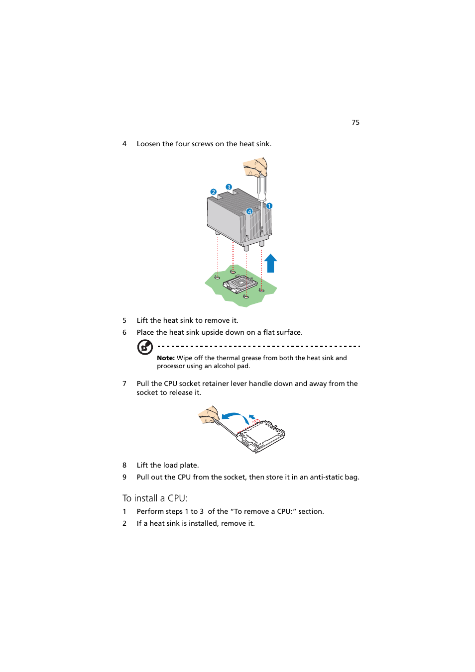 Acer Altos R720 Series User Manual | Page 85 / 186