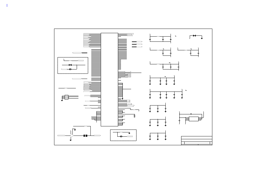 Lcd zv, Dram host logic | Acer 365 User Manual | Page 107 / 127