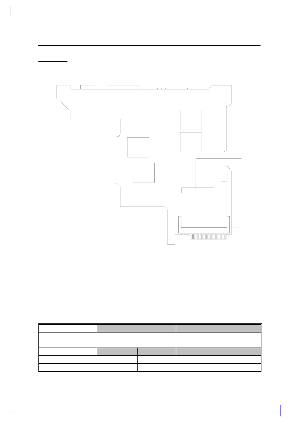 Jumpers and connectors (bottom view), Sw1 switch settings | Acer 365 User Manual | Page 13 / 127