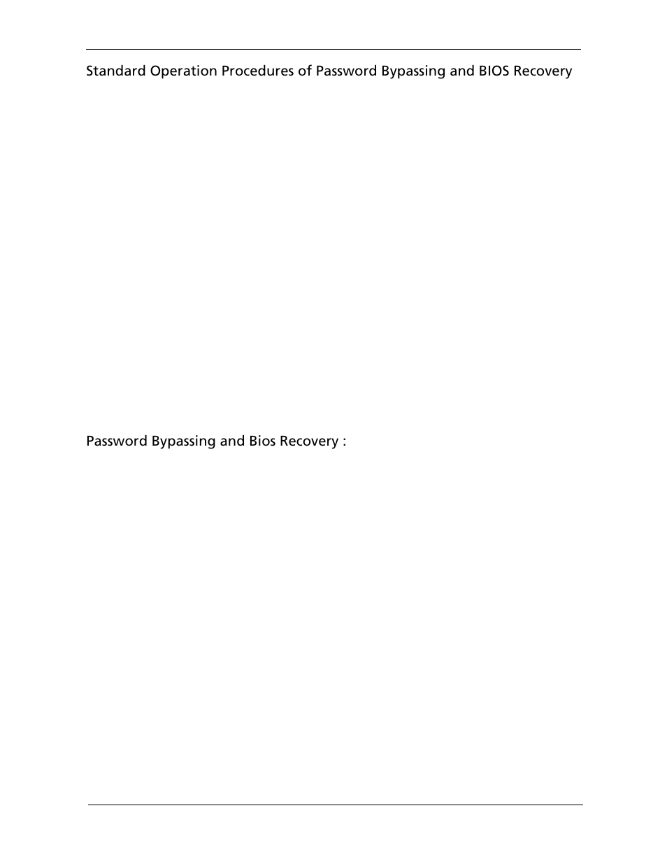 Password bypassing and bios recovery | Acer 5220G User Manual | Page 135 / 180