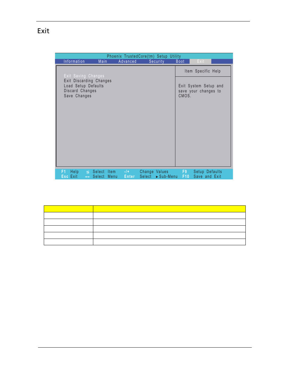 Exit | Acer 5220G User Manual | Page 60 / 180
