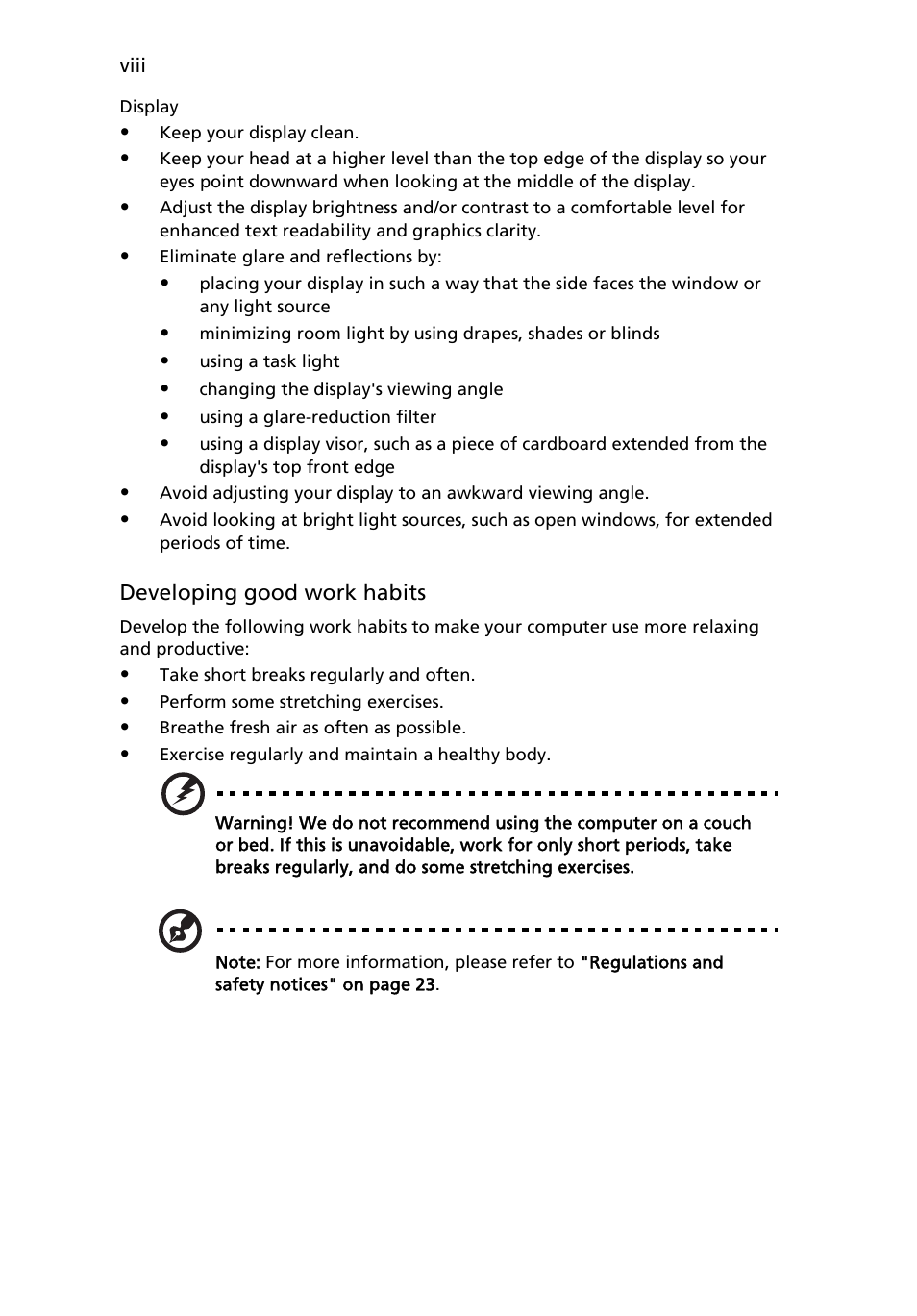 Acer Aspire R3600 User Manual | Page 8 / 36