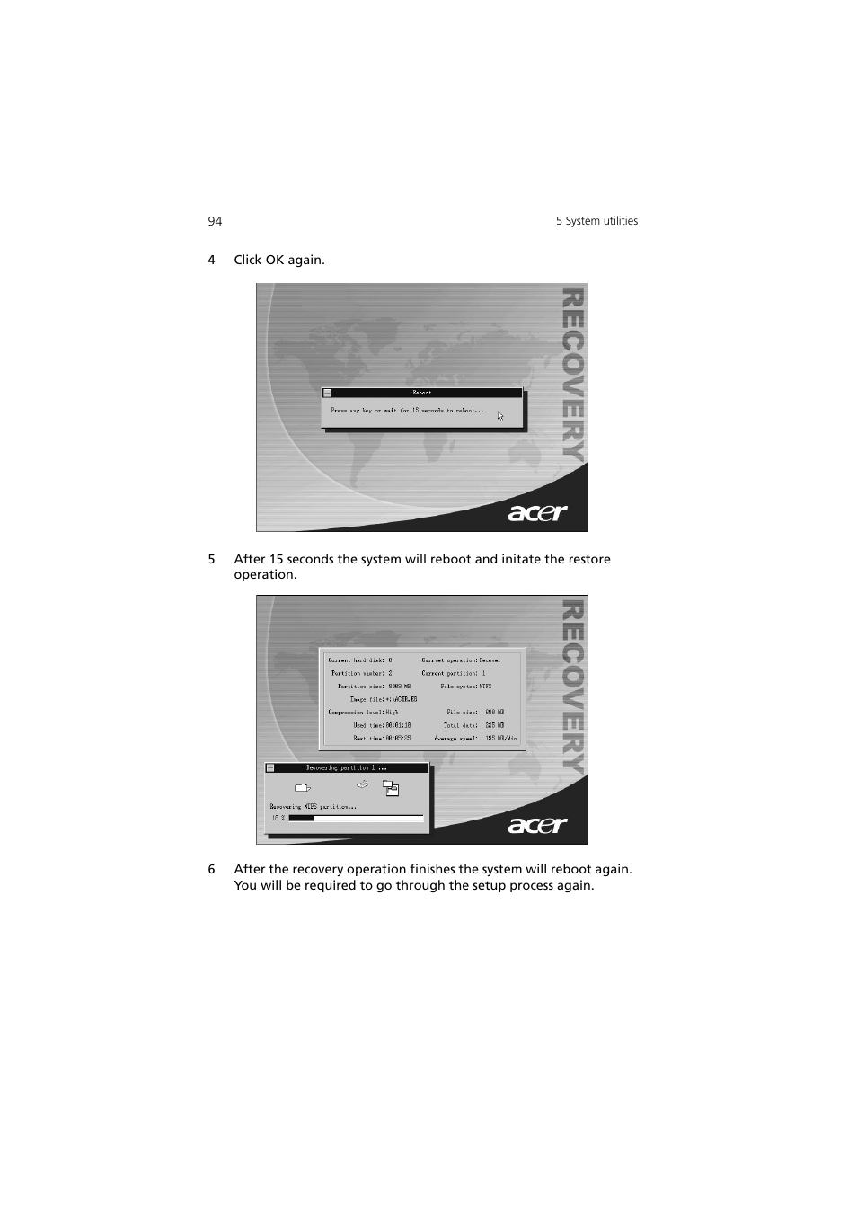 Acer 5600 series User Manual | Page 100 / 122