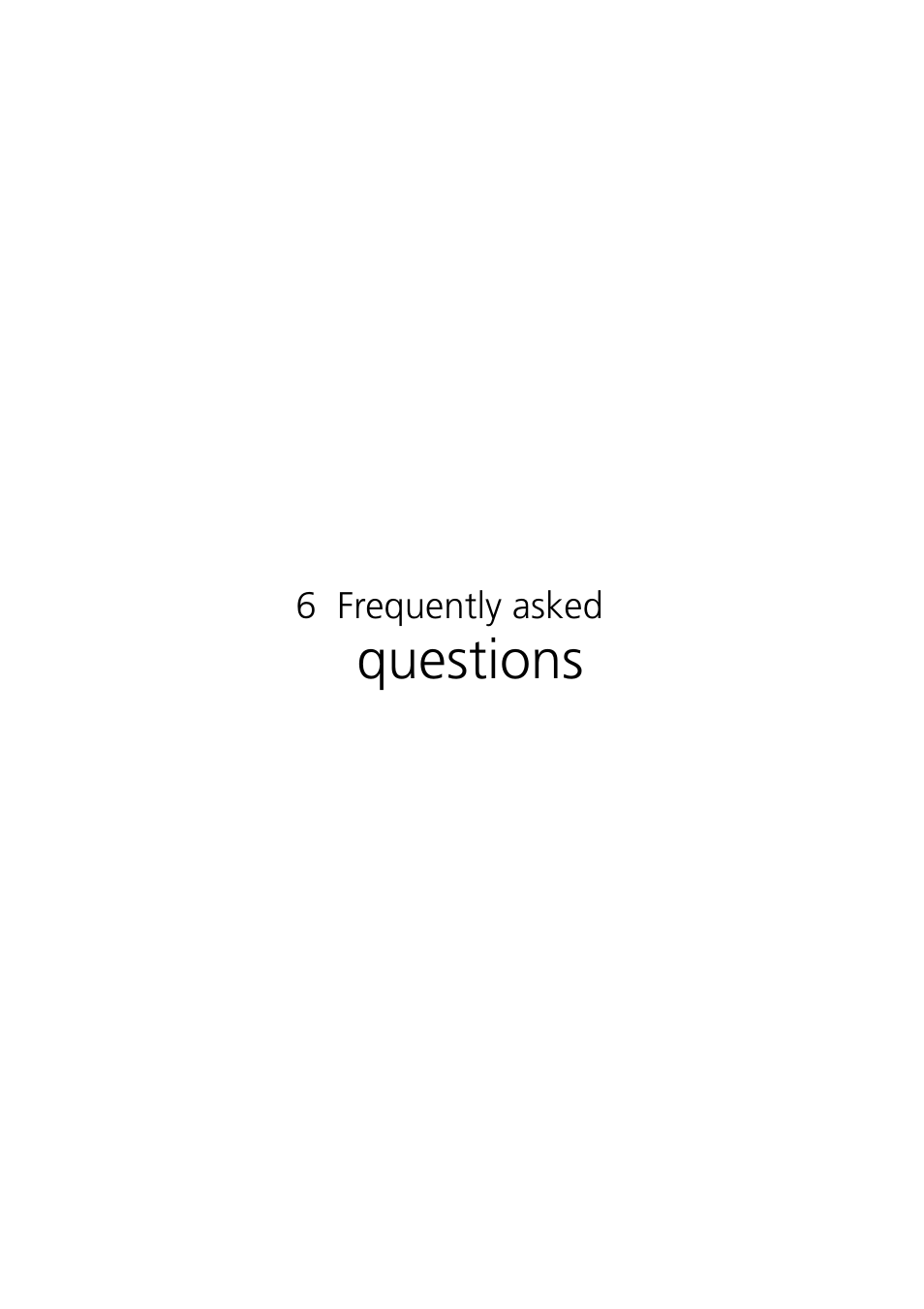 6 frequently asked questions, Questions | Acer 5600 series User Manual | Page 105 / 122