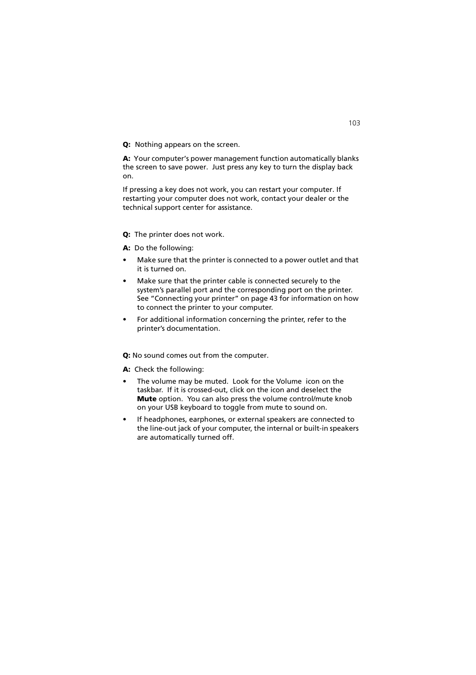 Acer 5600 series User Manual | Page 109 / 122