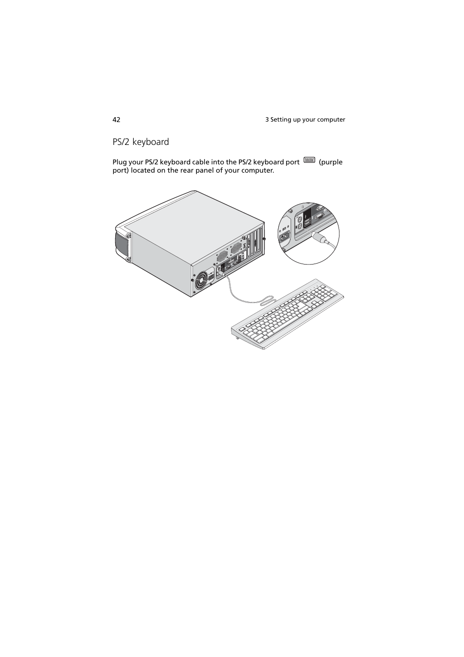 Ps/2 keyboard | Acer 5600 series User Manual | Page 48 / 122