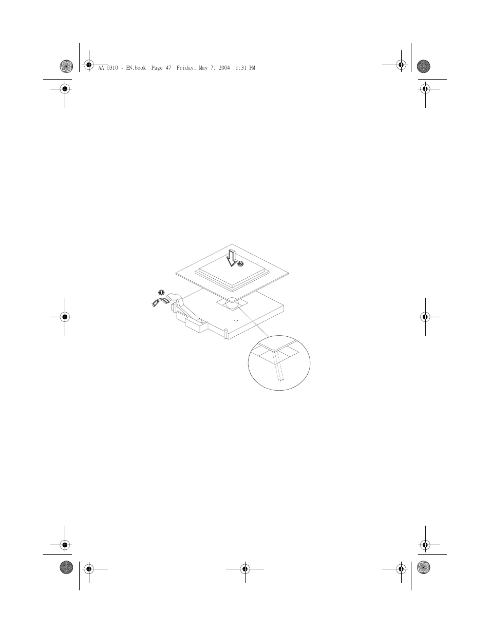 To install a cpu with heatsink | Acer Altos G310 User Manual | Page 57 / 130