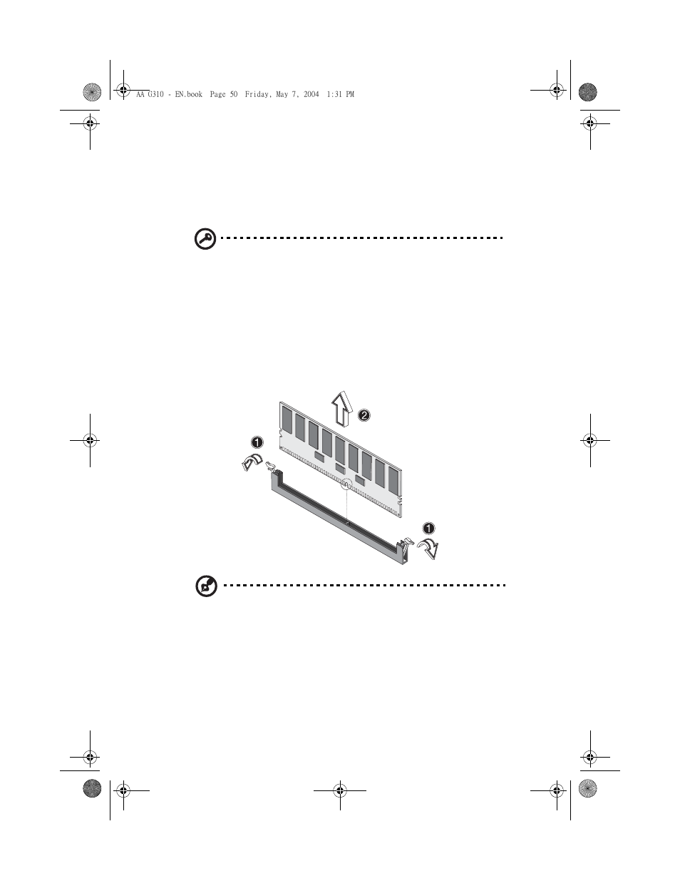 To remove a dimm | Acer Altos G310 User Manual | Page 60 / 130