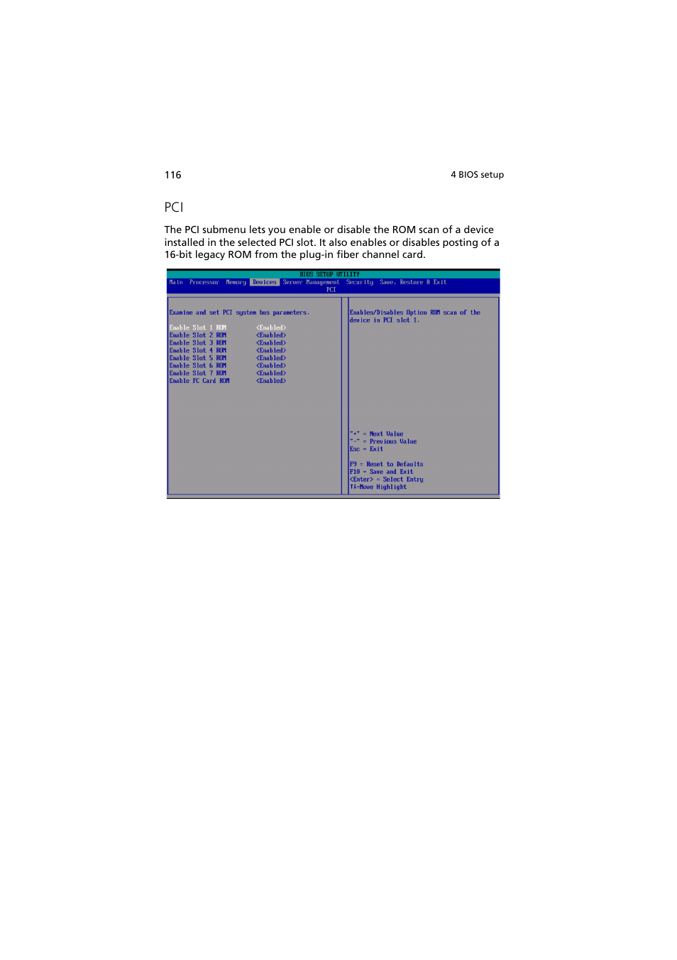 Acer Altos R910 Series User Manual | Page 126 / 192