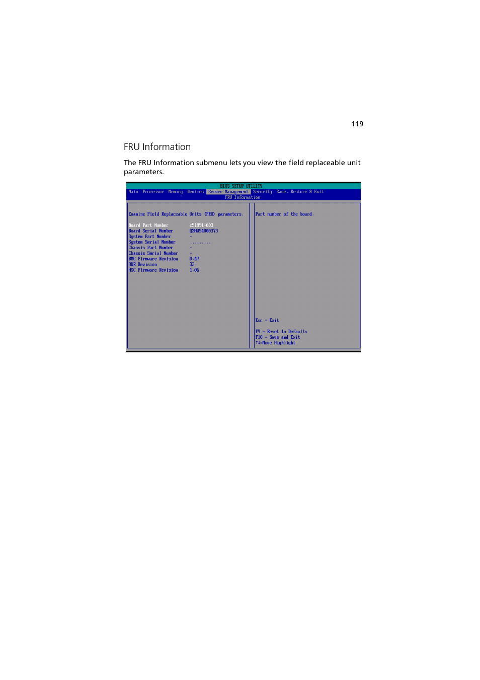 Acer Altos R910 Series User Manual | Page 129 / 192