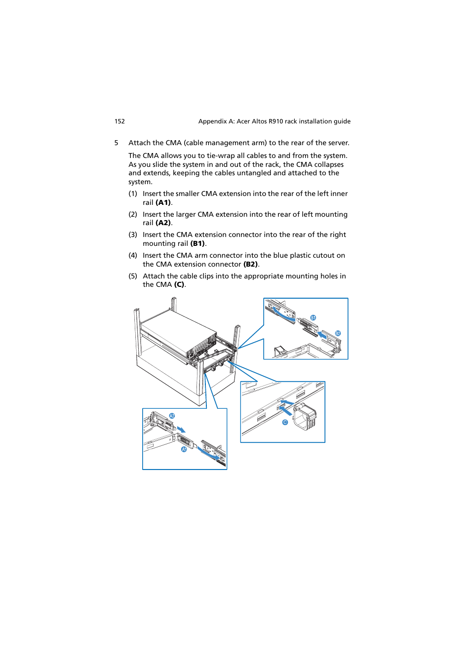 Acer Altos R910 Series User Manual | Page 162 / 192