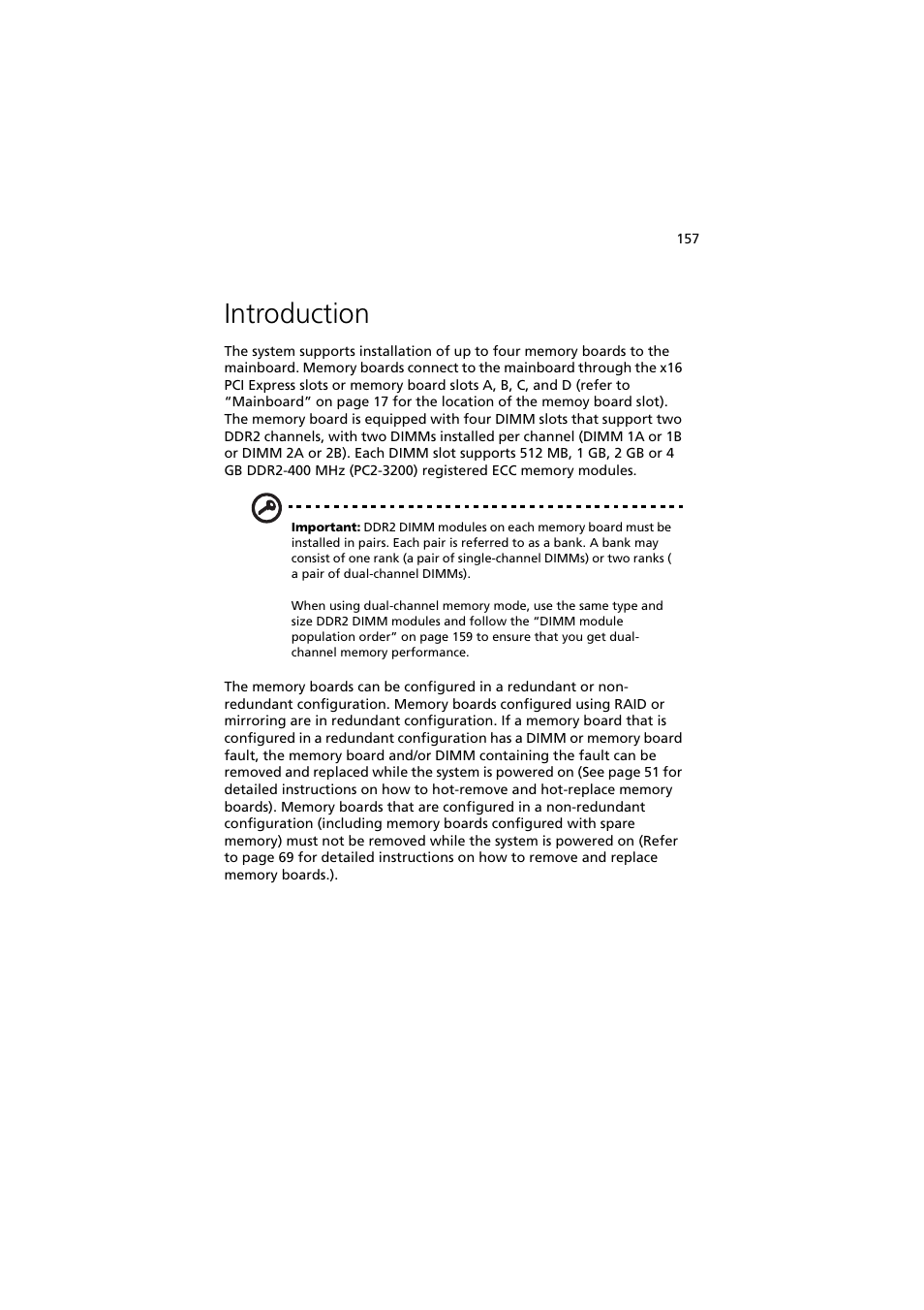 Introduction | Acer Altos R910 Series User Manual | Page 167 / 192