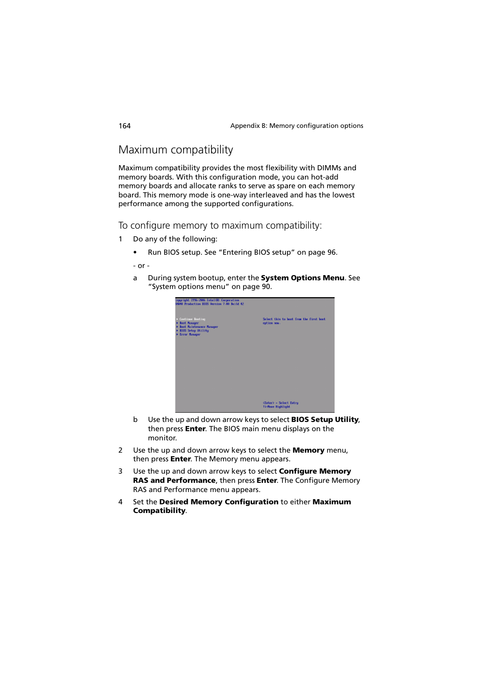 Maximum compatibility | Acer Altos R910 Series User Manual | Page 174 / 192