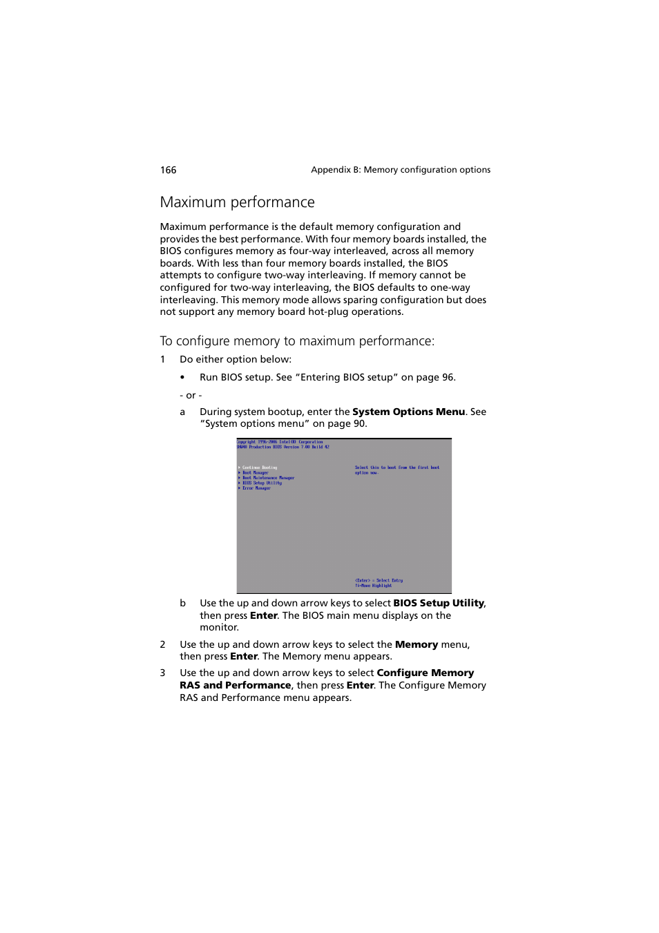 Maximum performance | Acer Altos R910 Series User Manual | Page 176 / 192