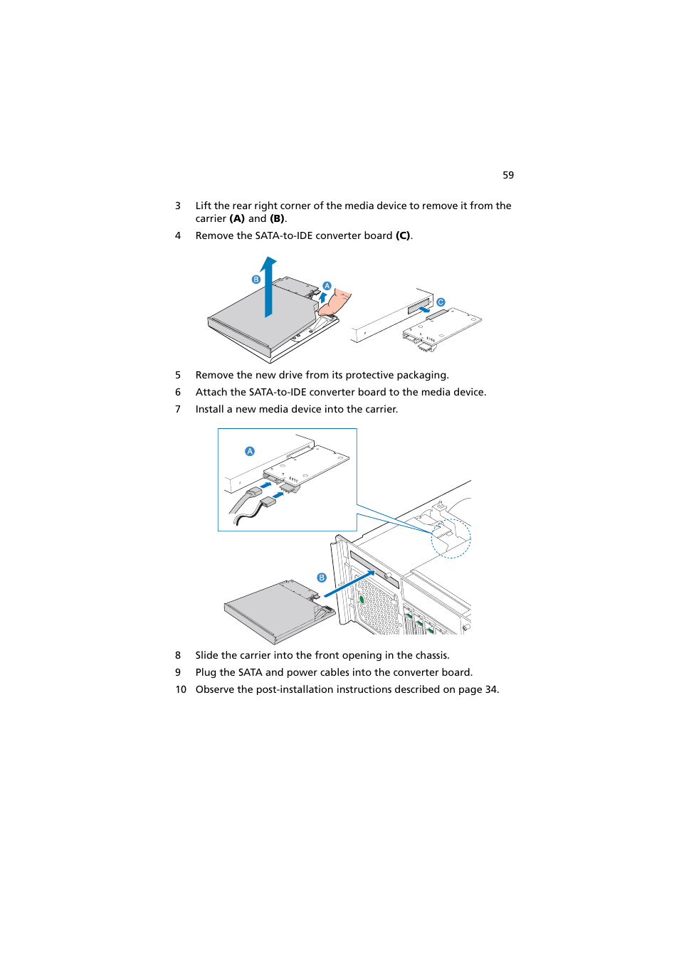 Acer Altos R910 Series User Manual | Page 69 / 192