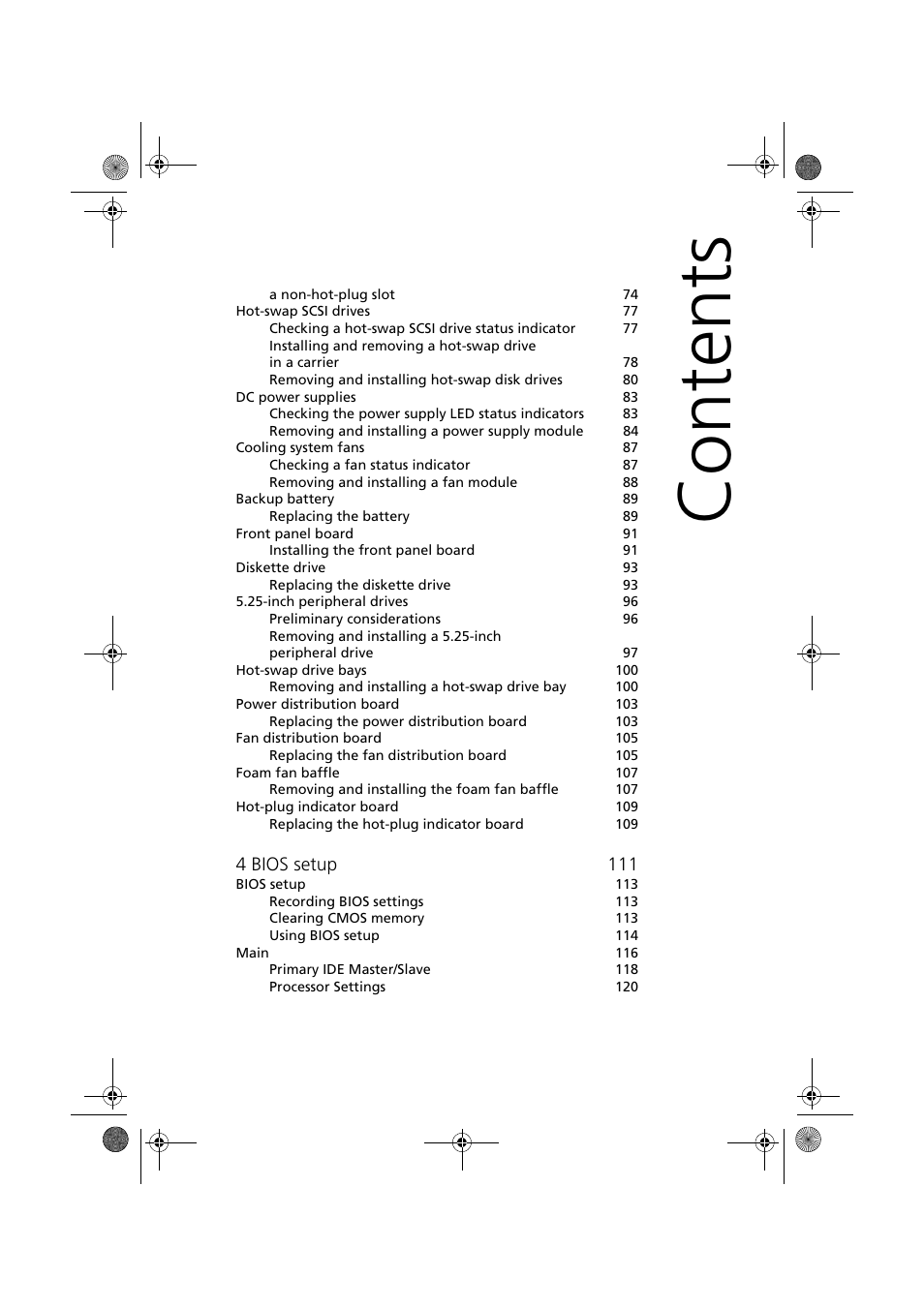 Acer Altos G900 User Manual | Page 13 / 248