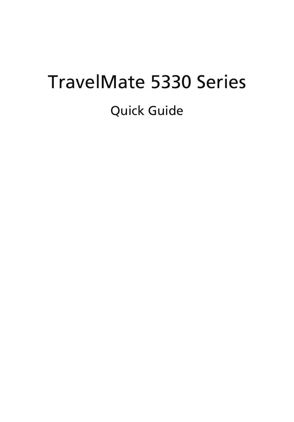Acer TravelMate MS2231 User Manual | 14 pages