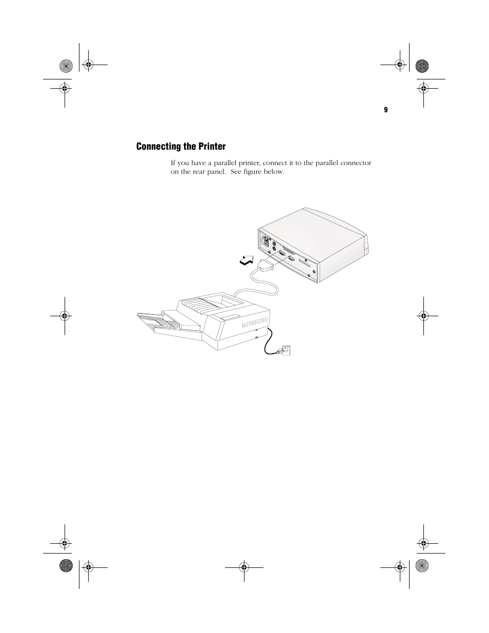 Connecting the printer | Acer WT 300 User Manual | Page 17 / 54