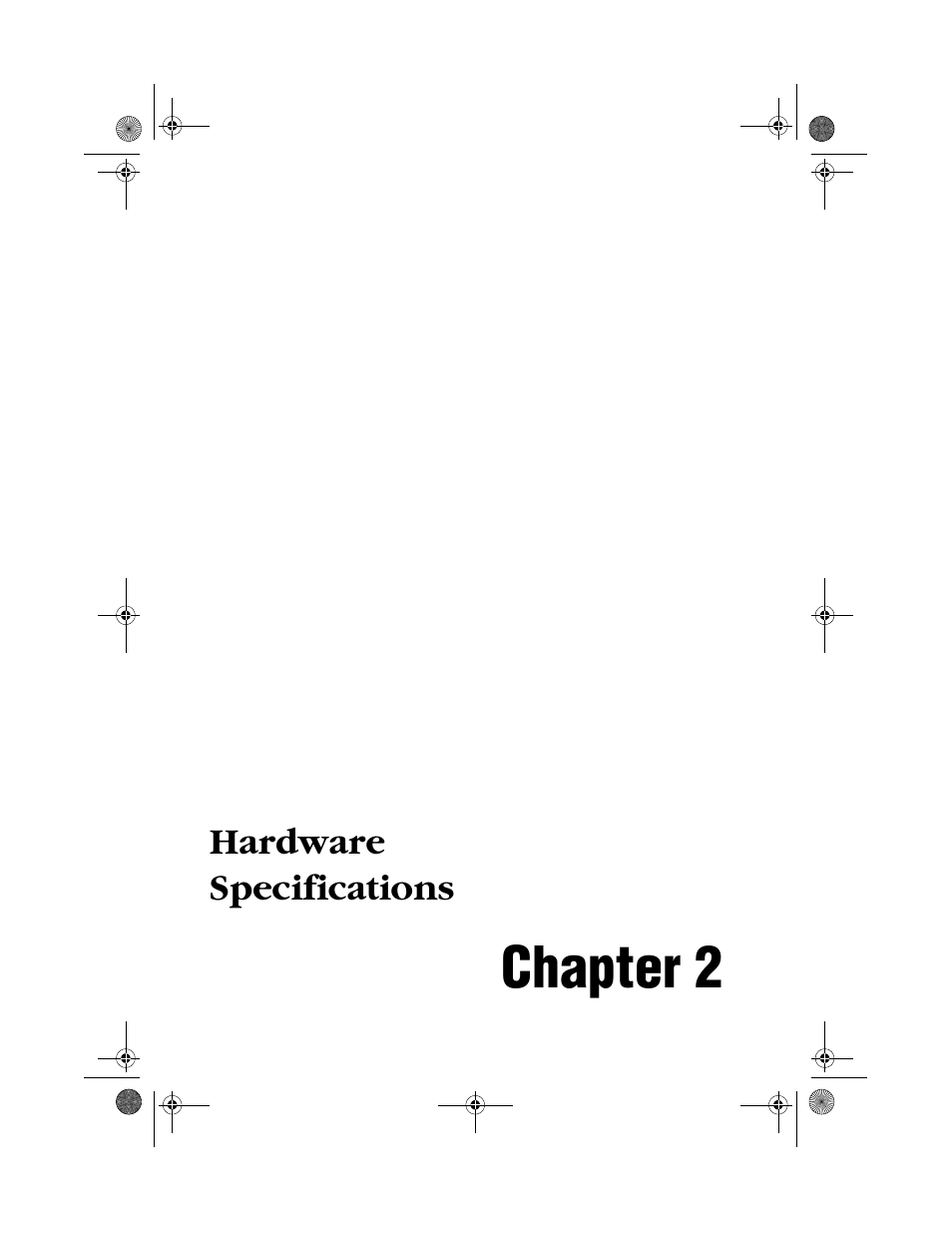 Chapter 2 hardware specifications, Chapter 2 | Acer WT 300 User Manual | Page 47 / 54