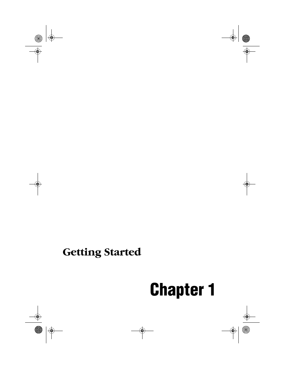 Chapter 1 getting started, Chapter 1 | Acer WT 300 User Manual | Page 9 / 54