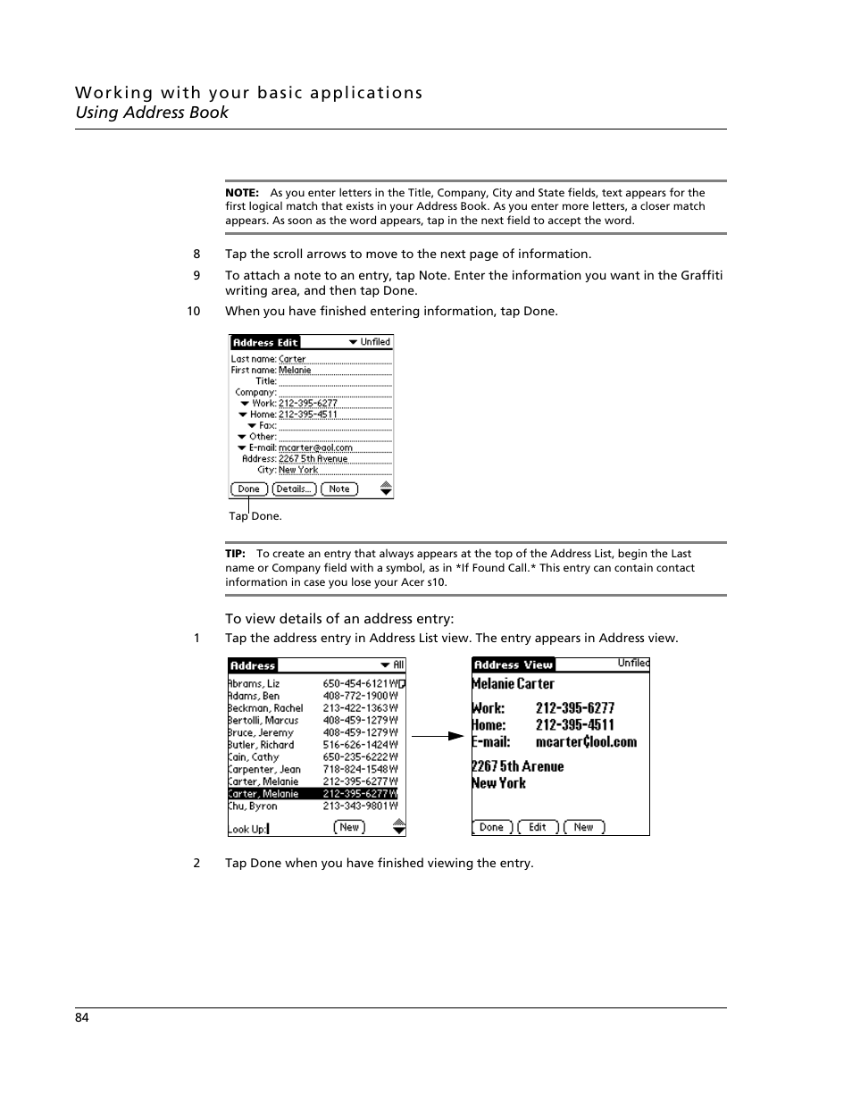 Acer s10 User Manual | Page 102 / 338