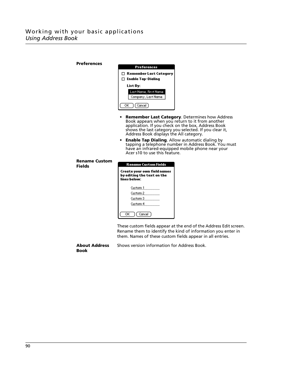 Acer s10 User Manual | Page 108 / 338