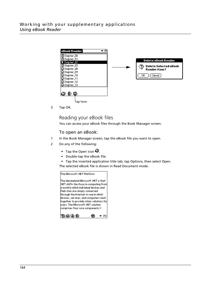 Reading your ebook files | Acer s10 User Manual | Page 182 / 338