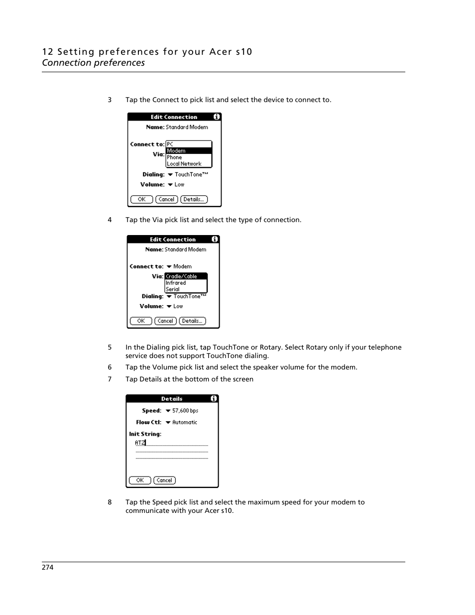 Acer s10 User Manual | Page 292 / 338