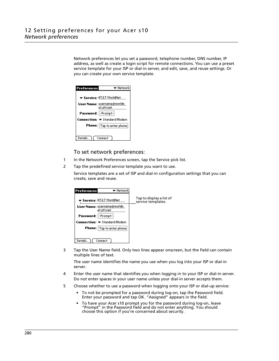 Acer s10 User Manual | Page 298 / 338