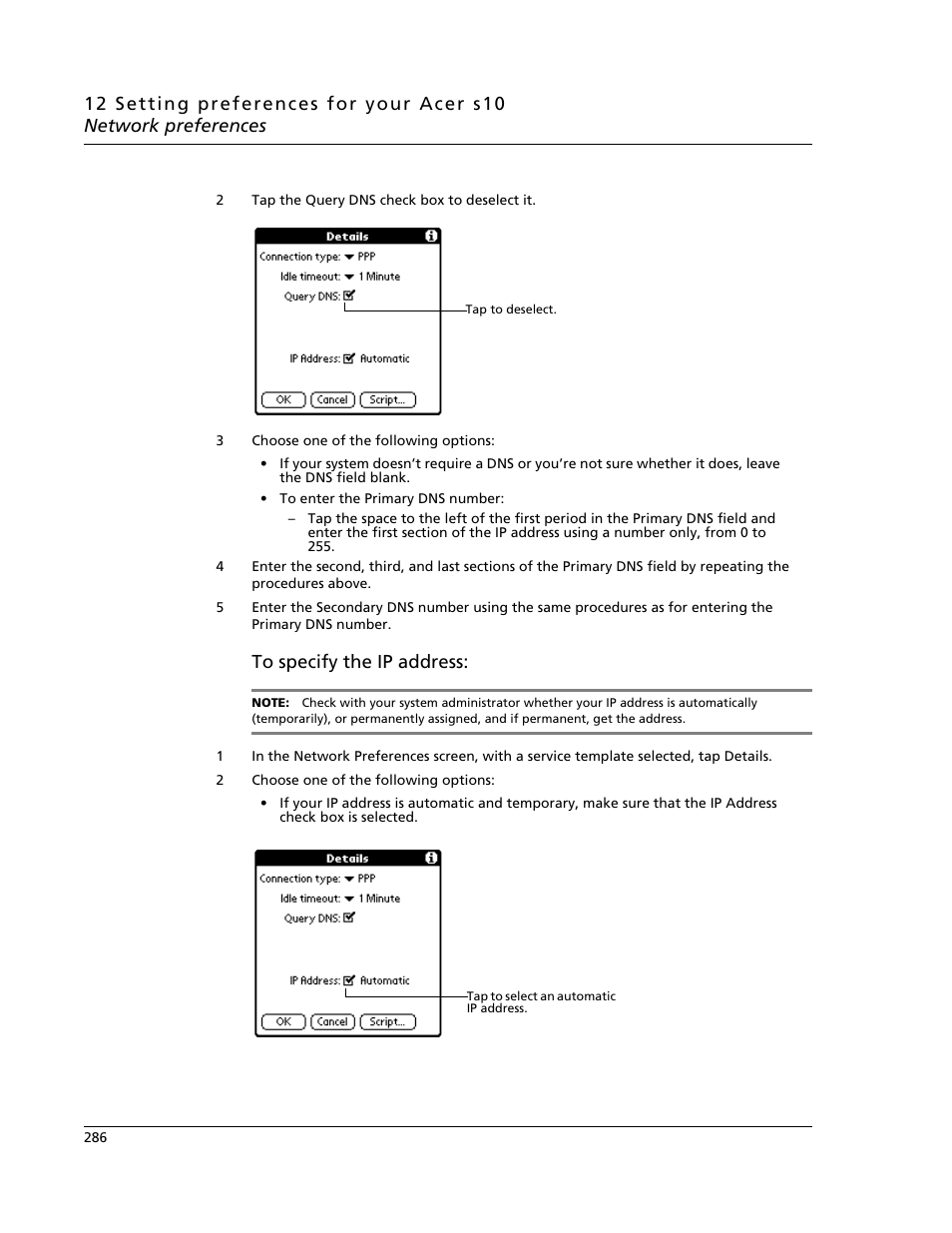 Acer s10 User Manual | Page 304 / 338