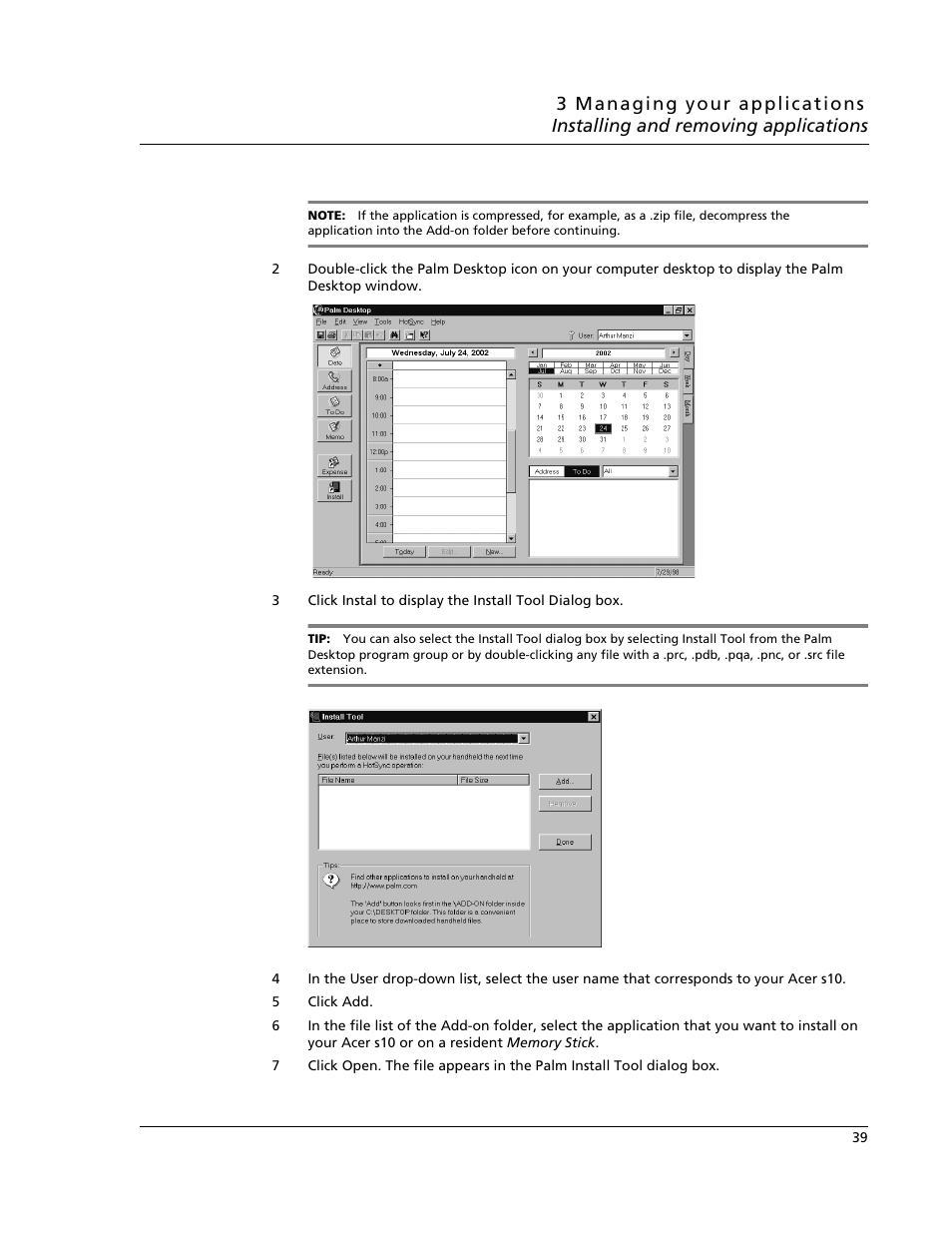 Acer s10 User Manual | Page 57 / 338