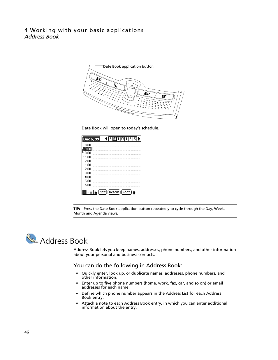 Address book | Acer s10 User Manual | Page 64 / 338