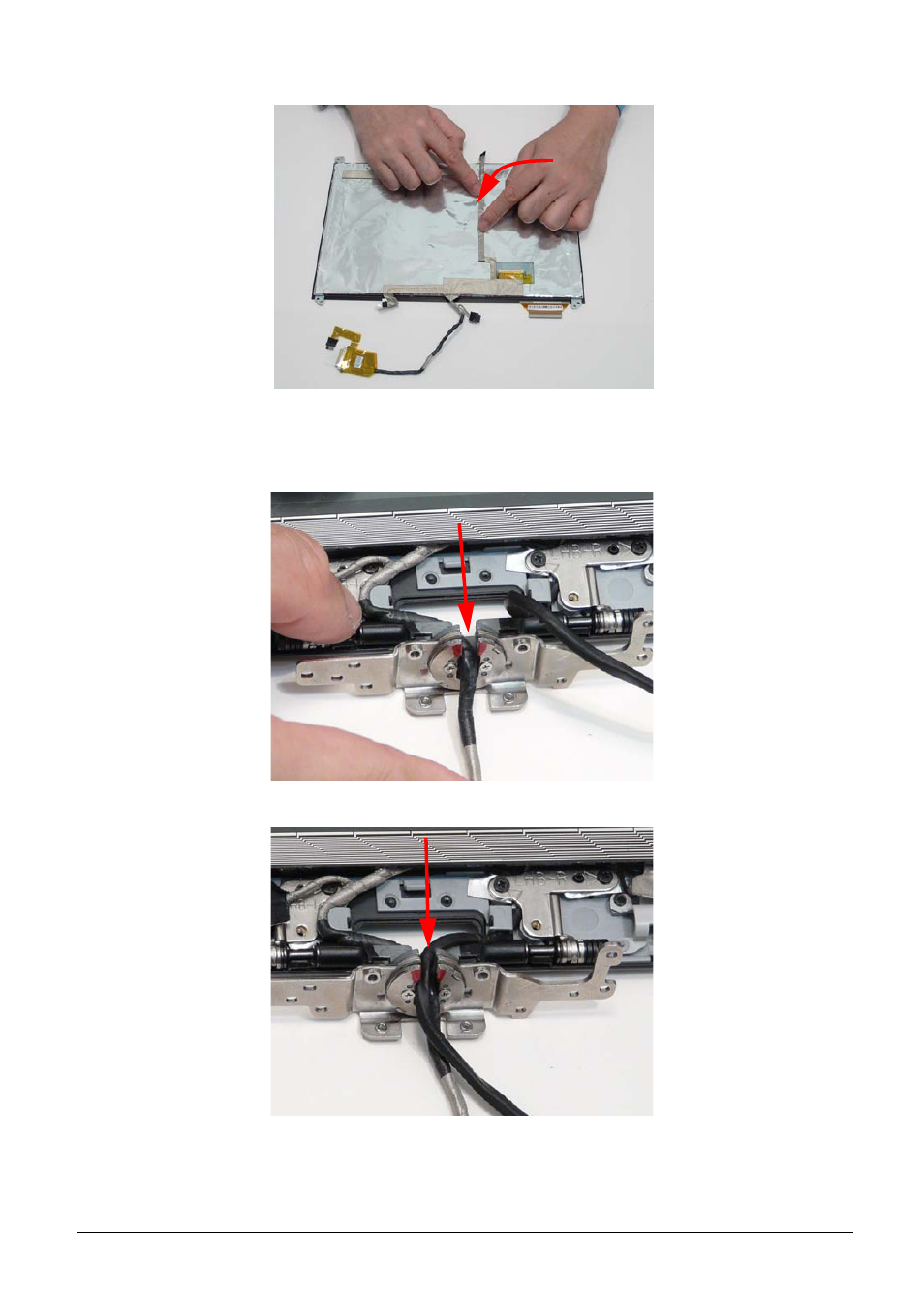 Replacing the lcd panel | Acer 1820PT User Manual | Page 113 / 216