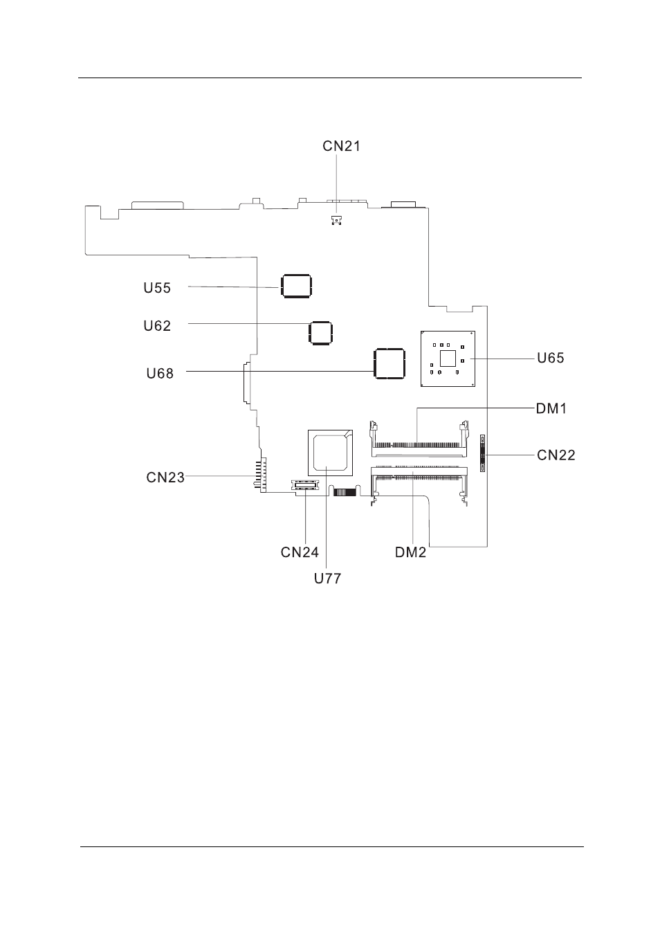 Bottom view | Acer 230 User Manual | Page 121 / 164