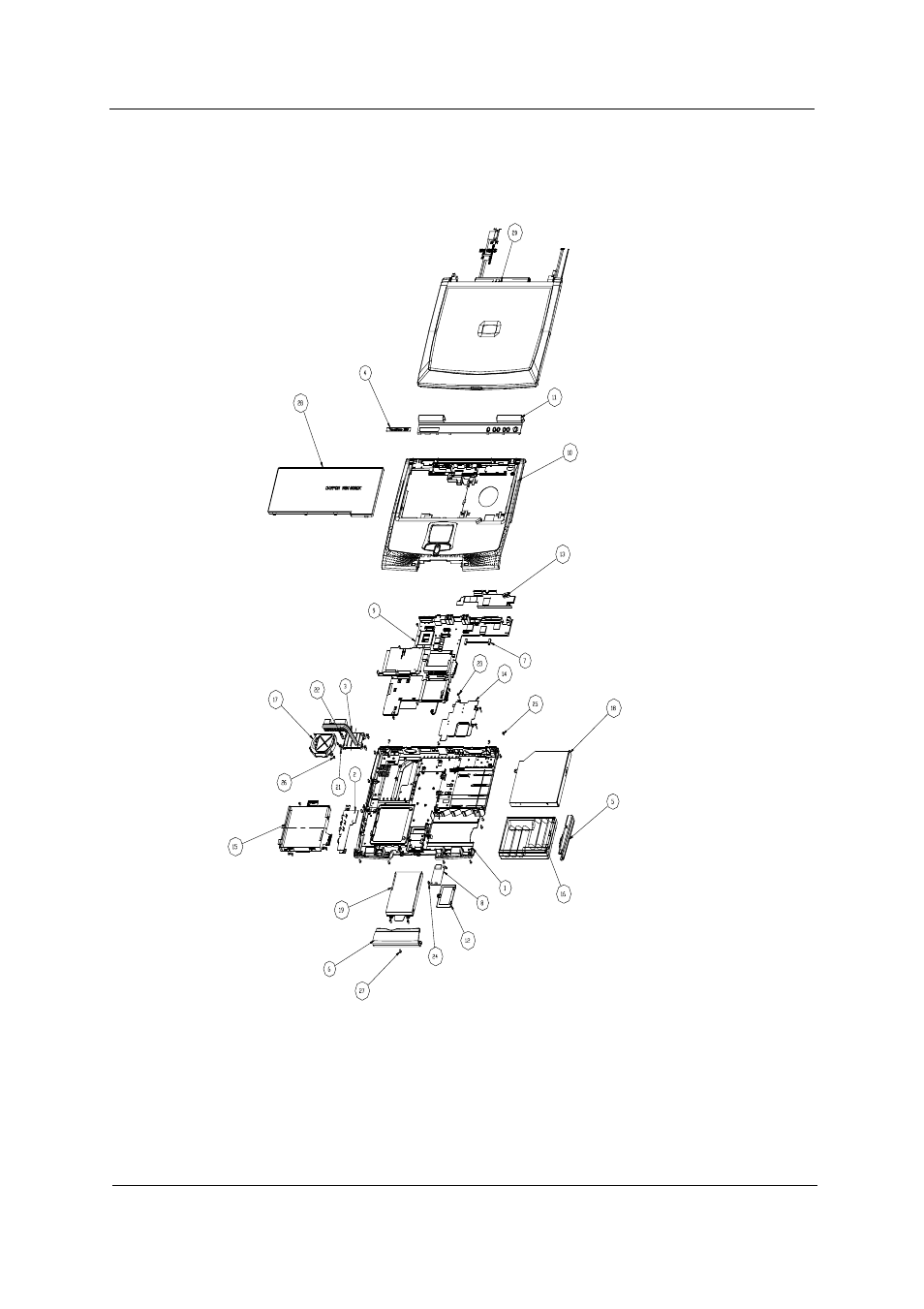 Travelmate 280 exploded diagram | Acer 230 User Manual | Page 133 / 164