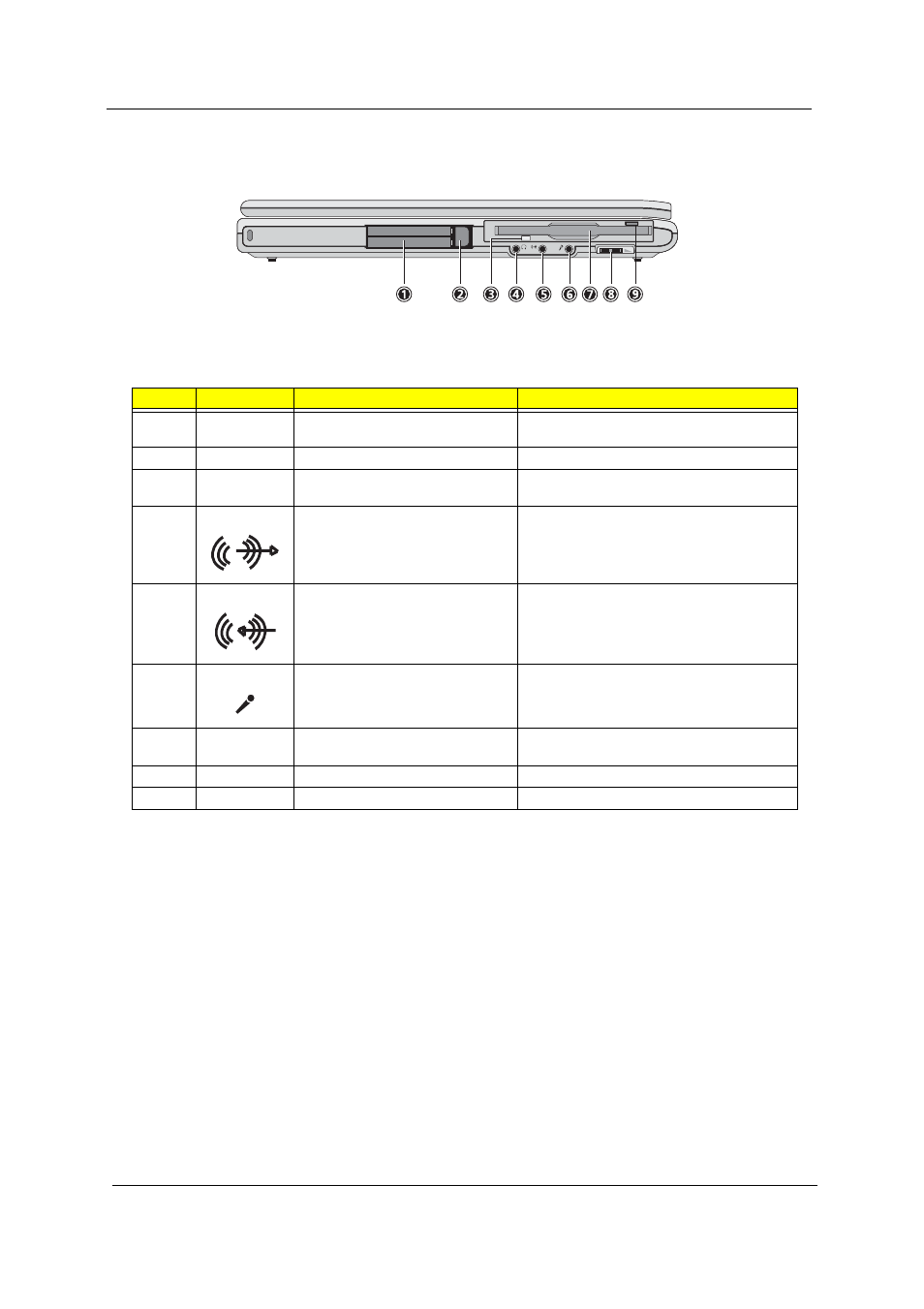 Left panel | Acer 230 User Manual | Page 16 / 164