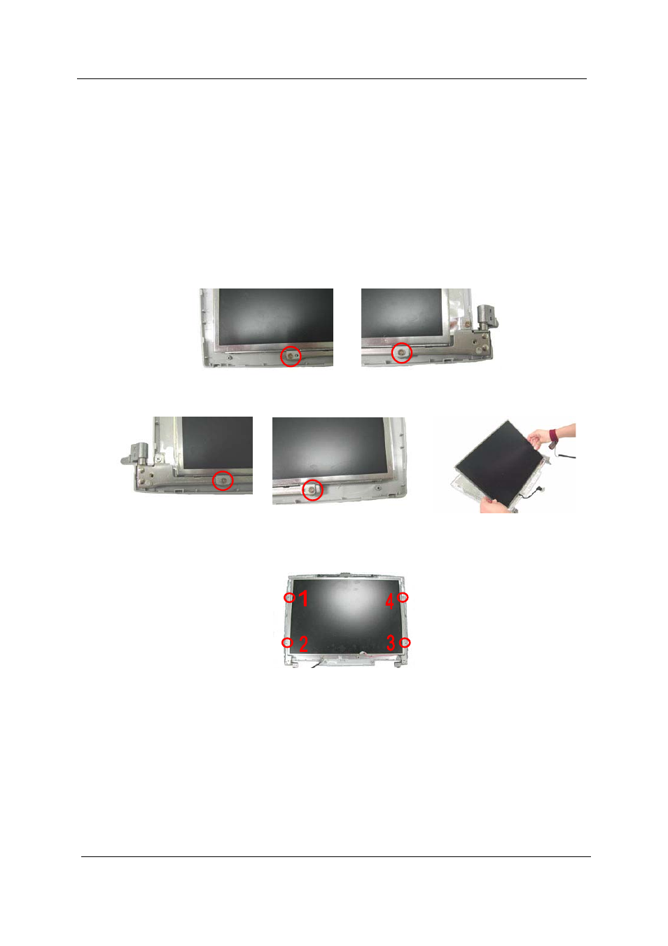 Removing the 14.1” tft lcd, Removing the 15” tft lcd | Acer 230 User Manual | Page 84 / 164