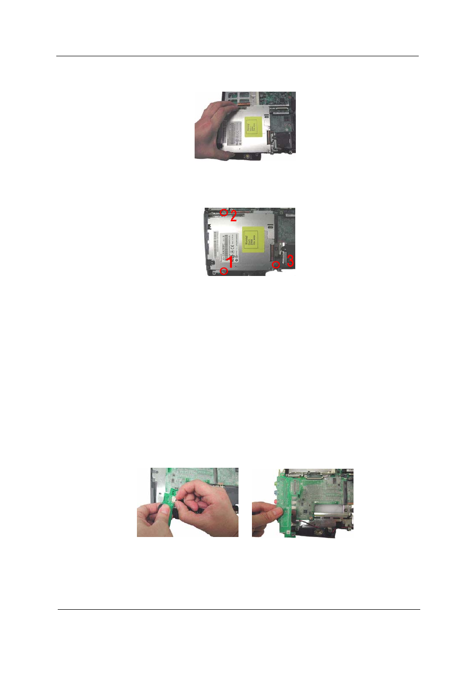 Removing the audio board | Acer 230 User Manual | Page 93 / 164