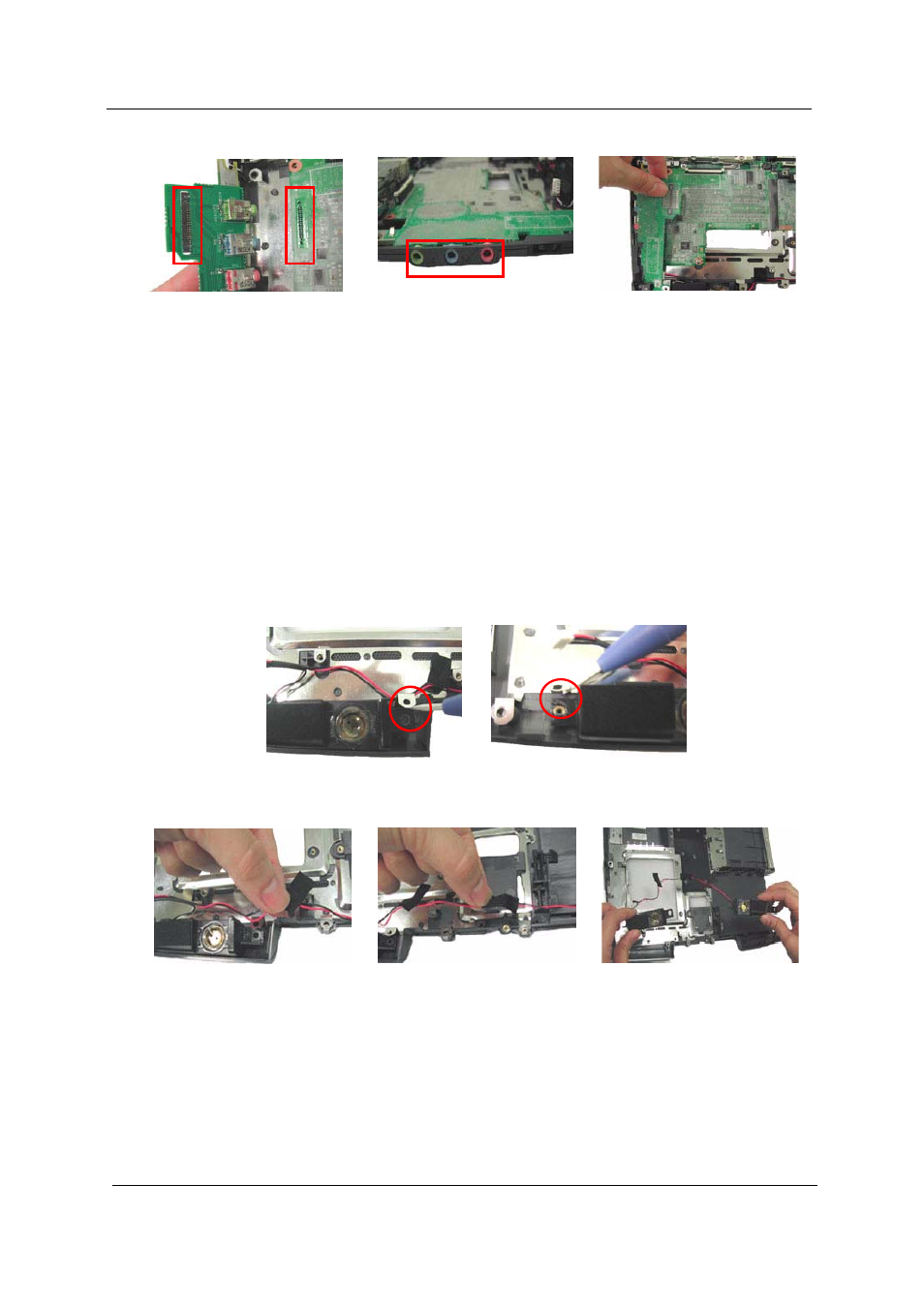 Removing the speakers, Removing the charger plate | Acer 230 User Manual | Page 94 / 164